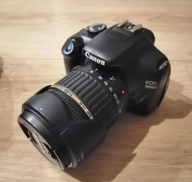 Canon 1100D + accessoires