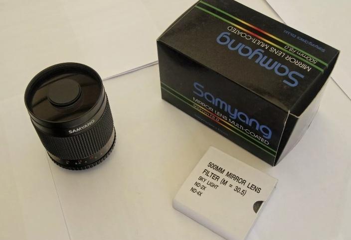 Filtre objectif samyang 