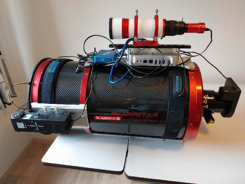 SHARPSTAR SCA260 (v1) setup optique complet SHARPSTAR SCA260 (v1) setup optique complet