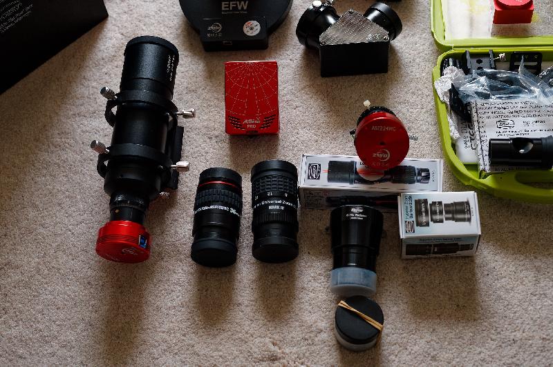 Setup Astrophoto + visuel complet Setup Astrophoto + visuel complet