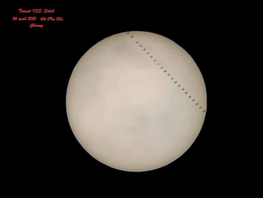 Transit ISS-soleil Transit ISS-soleil