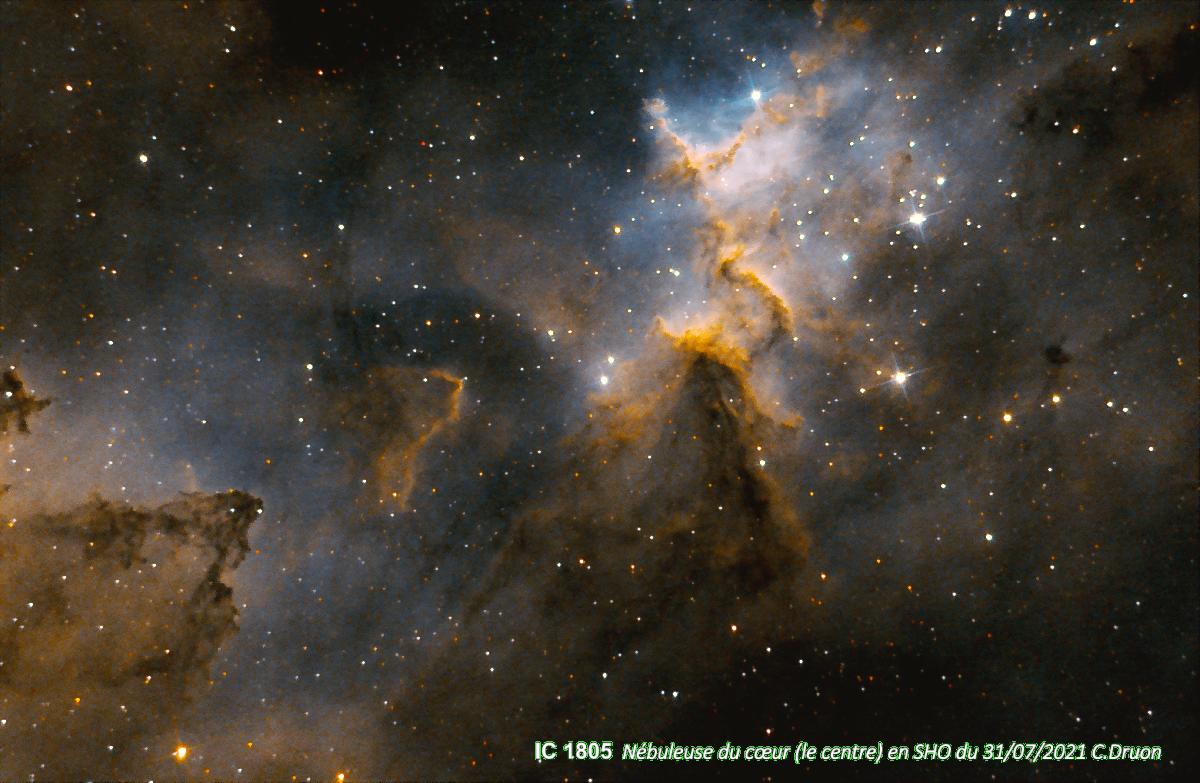 milieu de IC 1805 milieu de IC 1805
