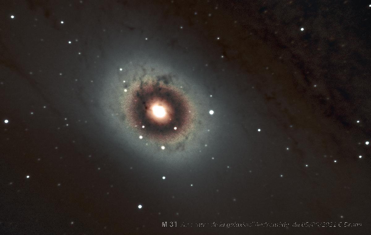 centre de M31 centre de M31