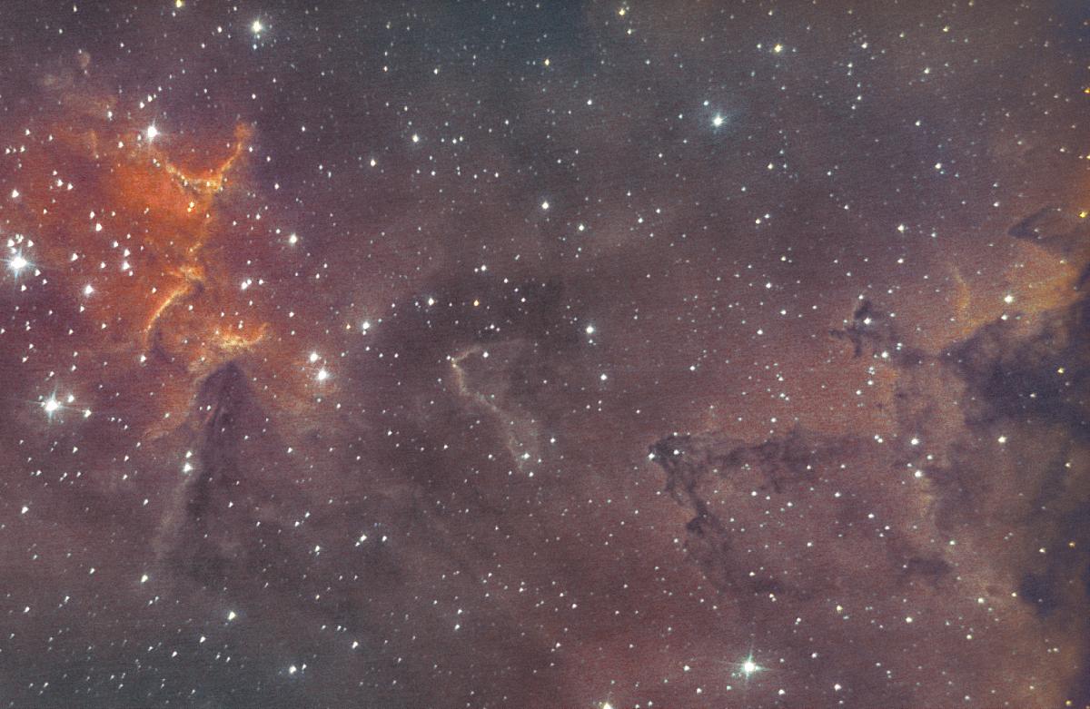 au centre de IC1805 au centre de IC1805
