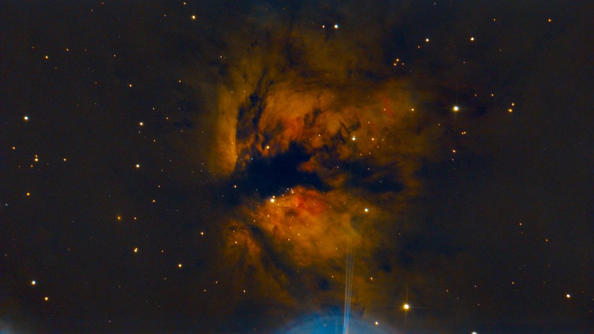 NGC 2024 : Nébuleuse de la flamme 