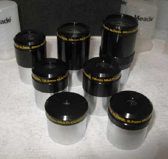 MEADE SMOOTHSIDE PLOSSL SINGLES MEADE SMOOTHSIDE PLOSSL SINGLES