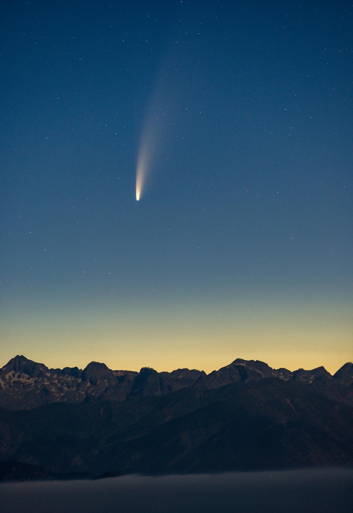 NEOWISE et les 3000 du Mercantour NEOWISE et les 3000 du Mercantour