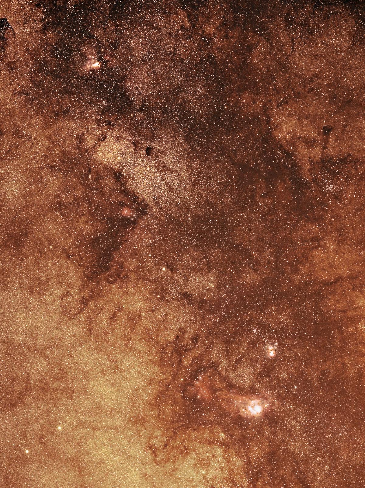 LES NEBULEUSES DU SAGITTAIRE 