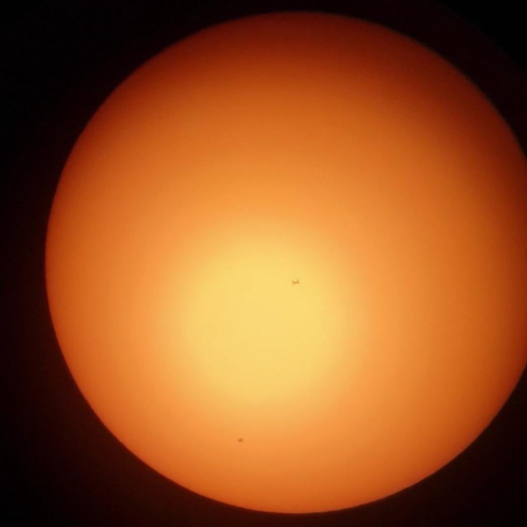 transit solaire ISS transit solaire ISS