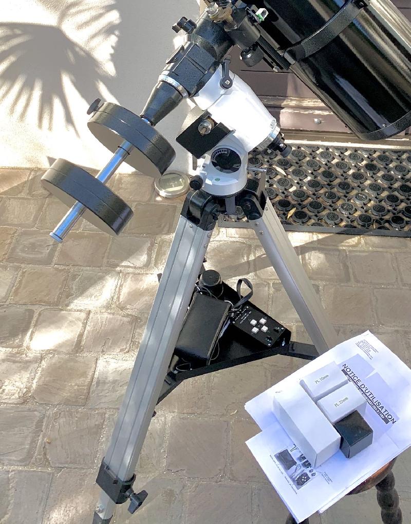 Telescope Newton 200/1000 EQ5 motorisée sur 2 axes