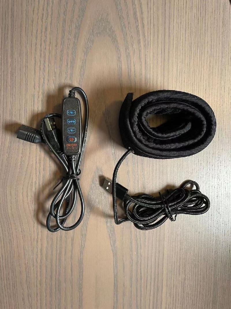 Résistance chauffante USB réglable COOWOO - 80 cm