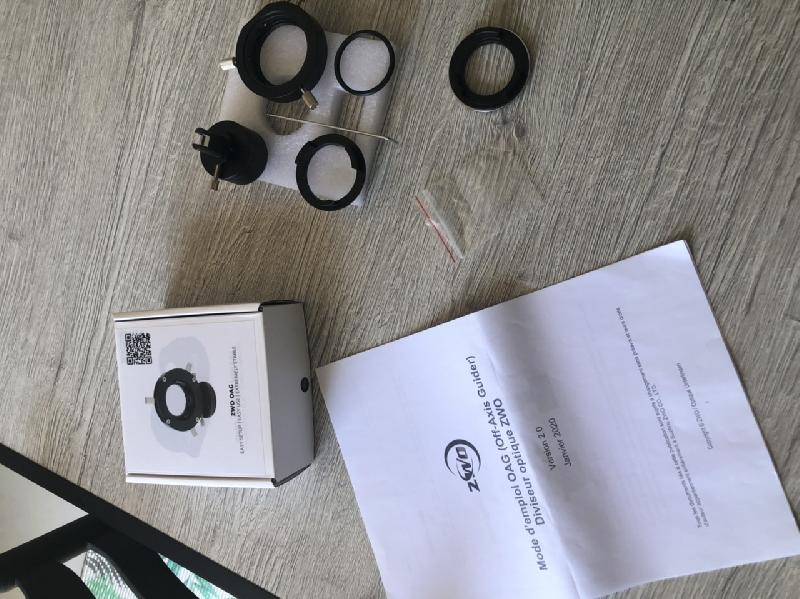 ZWO OAG NEUF (off-axis guider)