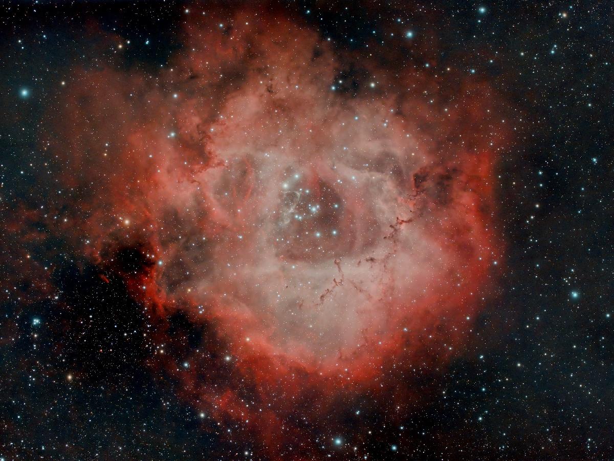 nébuleuse de la Rosette nébuleuse de la Rosette