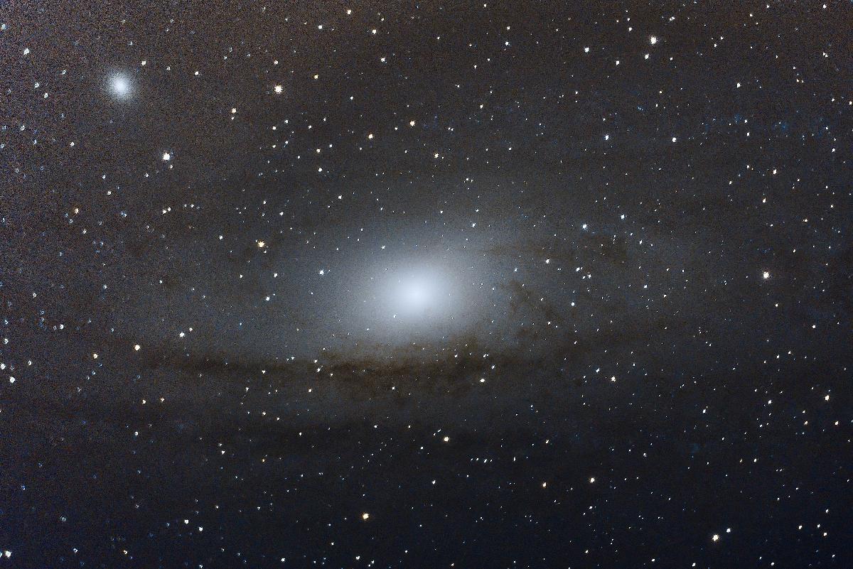 M31 dans le ciel d'octobre 2020 à Laval