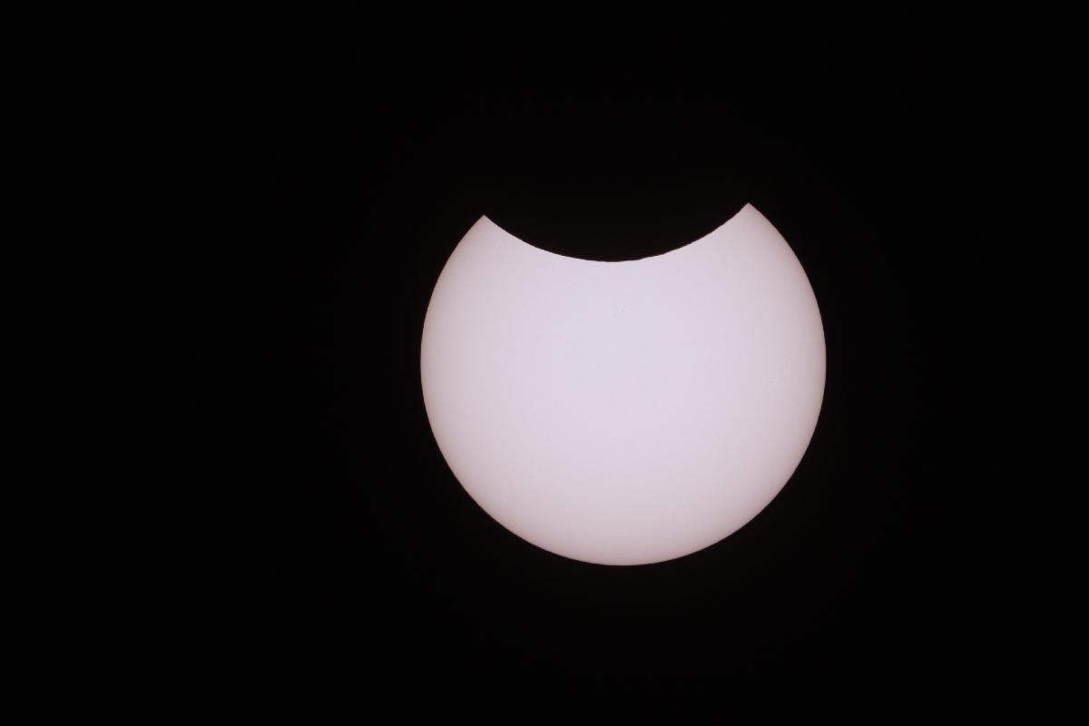 Eclipse partielle 10 juin 2021 - Eure