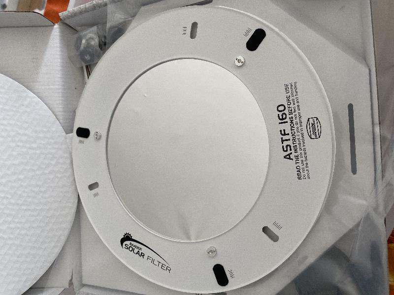 Filtre solaire baader Filtre solaire baader