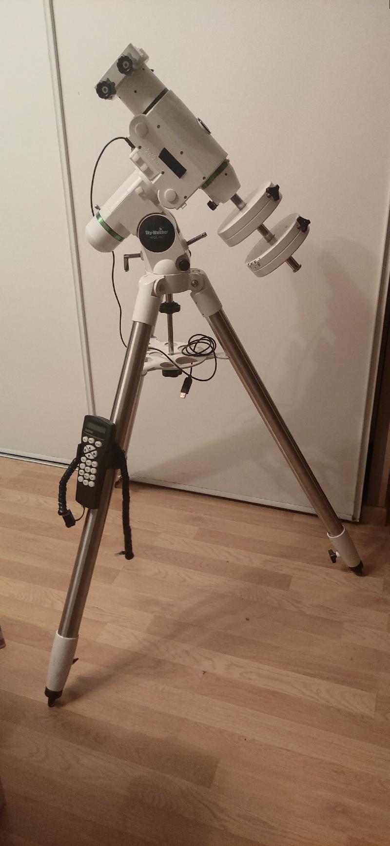 Monture, télescope,APN défiltré total+ filtres Monture, télescope,APN défiltré total+ filtres