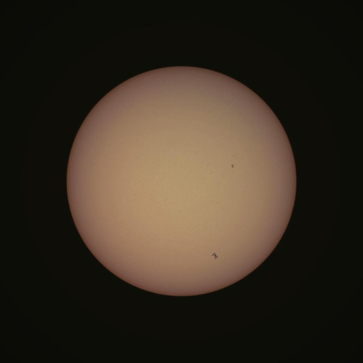 Transit ISS Soleil Transit ISS Soleil