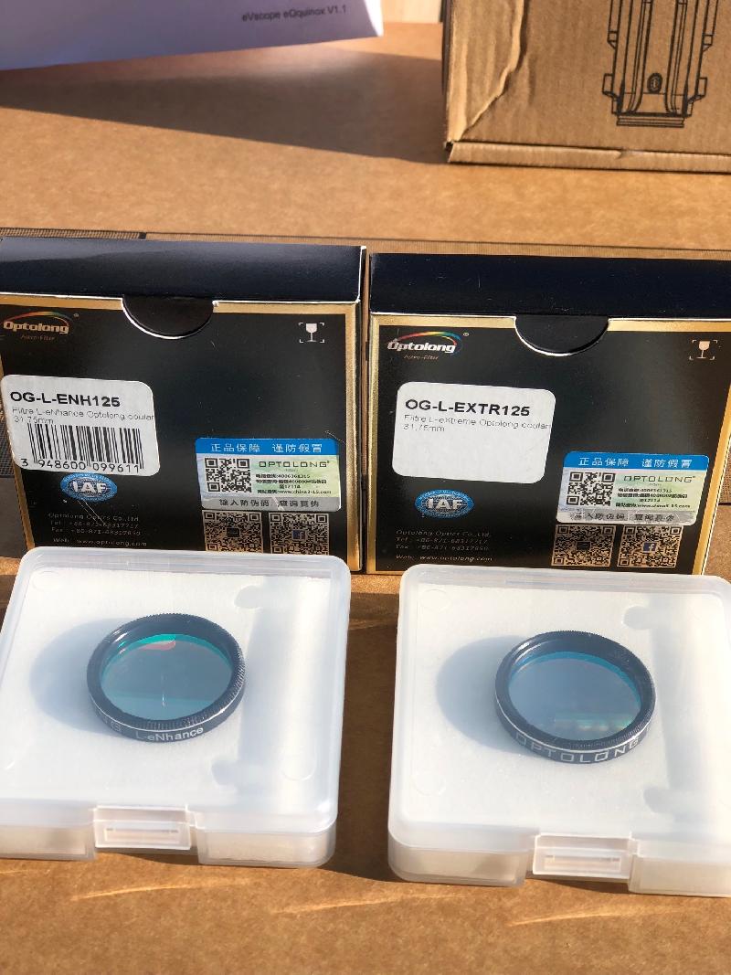 2 filtres L-eXtreme & L-eNhance Optolong 2 filtres L-eXtreme & L-eNhance Optolong