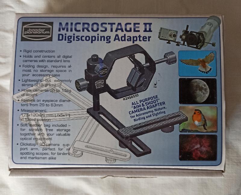 BAADER Microstage II Digiscopie BAADER Microstage II Digiscopie