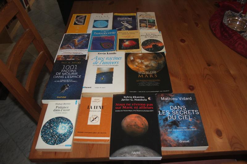 Livres sur l'astronomie x 15 Livres sur l'astronomie x 15