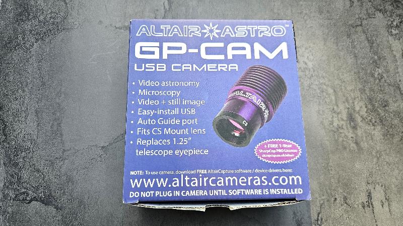 Caméra planétaire / guidage Altair 290C GP-Cam