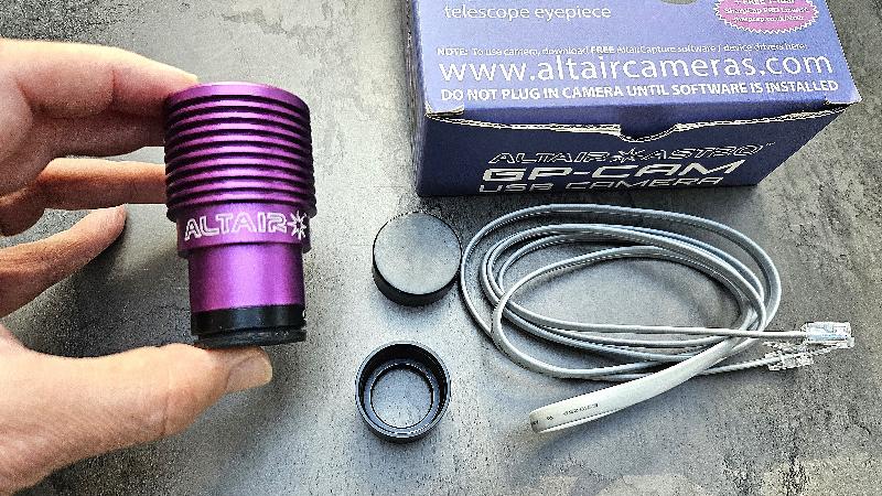 Caméra planétaire / guidage Altair 290C GP-Cam