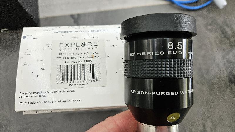 Oculaire Explore Scientific 82° 8,5mm LER