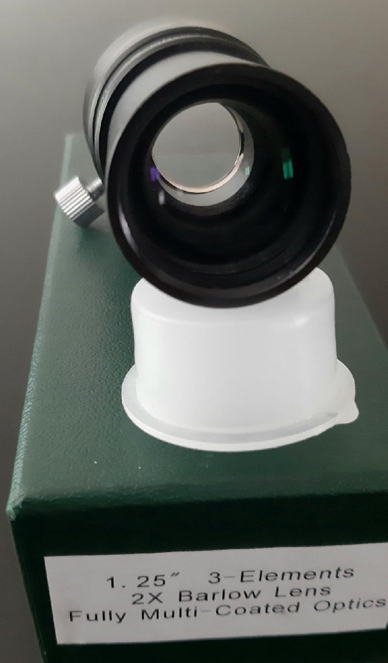 Barlow 2x KEPLER FMC coulant 31,75mm Barlow 2x KEPLER FMC coulant 31,75mm