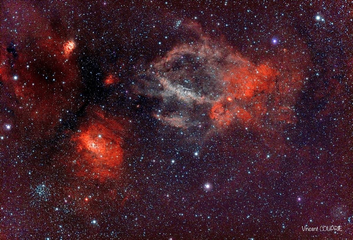 Panorama ngc 7635