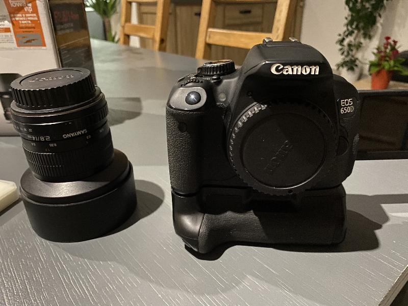 Canon 650 D deflitré + Samyang 14 mm