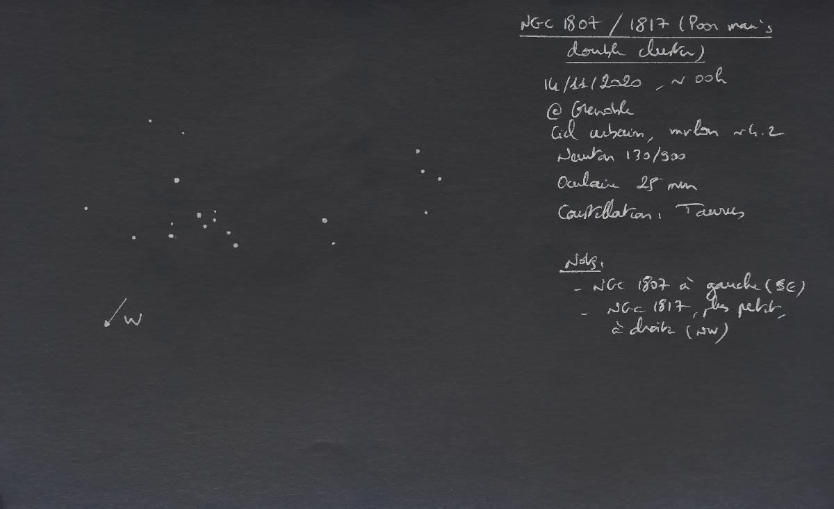 NGC1807/1817 - 14-11-2020