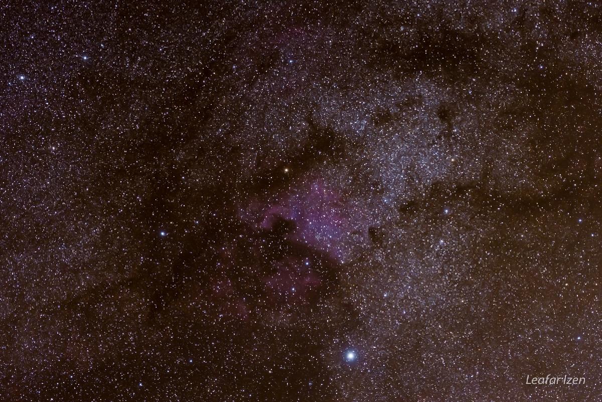 NGC7000, nébuleuse america. NGC7000, nébuleuse america.