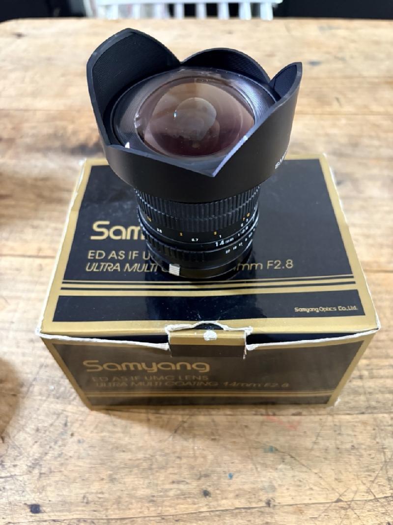 Objectif Samyang 14mm f2.8 Objectif Samyang 14mm f2.8