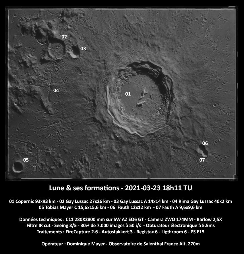 Lune - 23 mars 2021
