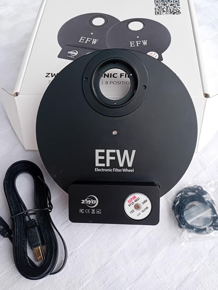 Roue à filtres ZWO EFW 8 X 1,25 pouces