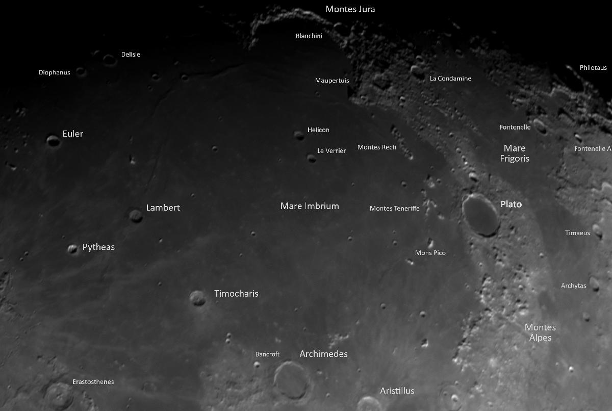 Lune Mare Imbrium & Frigoris Lune Mare Imbrium & Frigoris