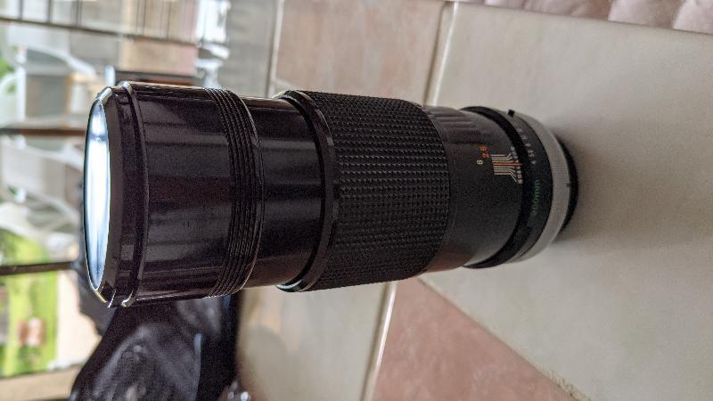 Objectif canon FD 200mn F4