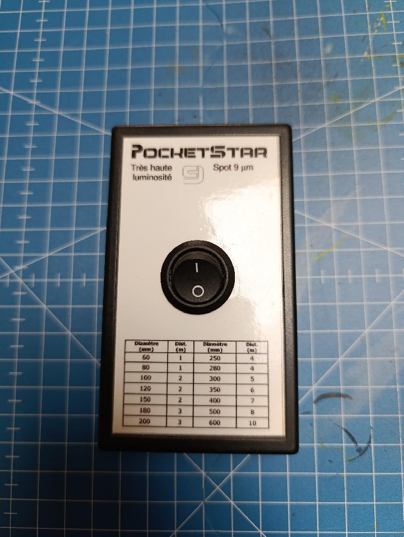 Étoile artificielle PocketStar 9 blanche - PierroAstro