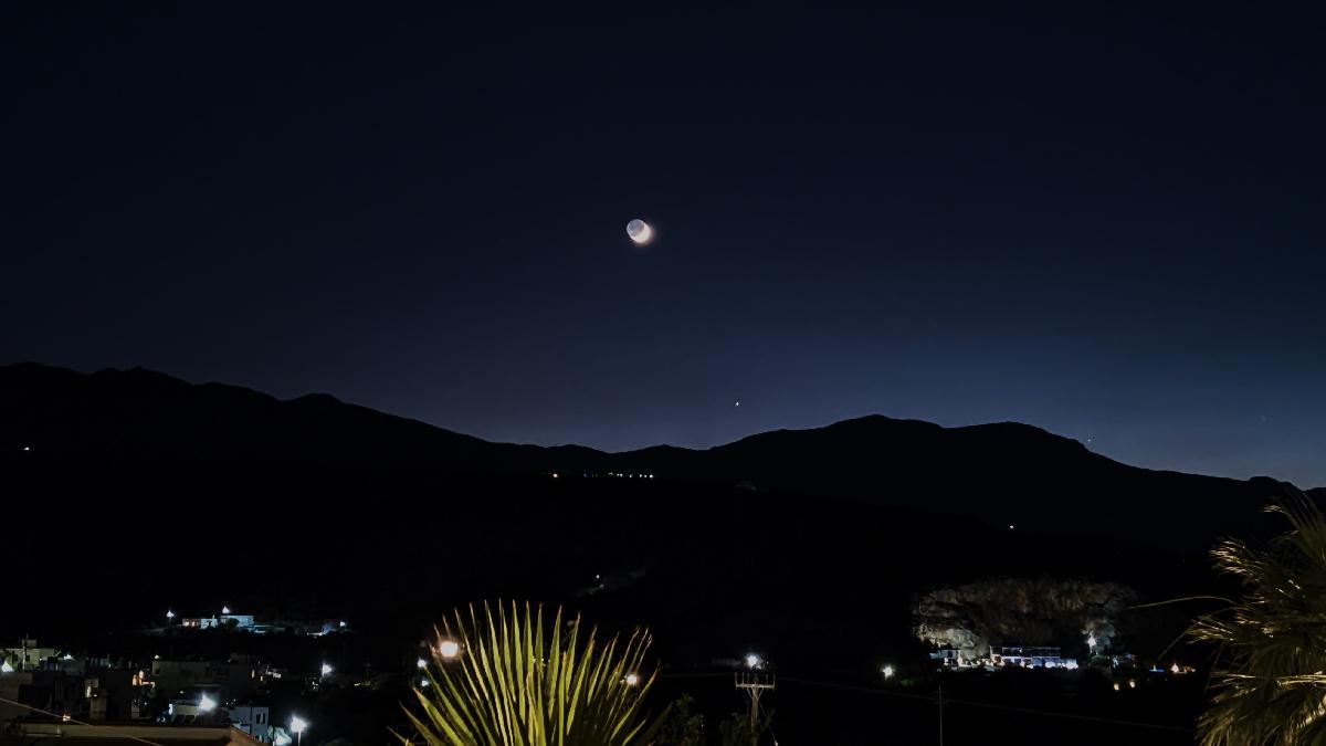 Lune et Mercure 27 juin 2025 Crète