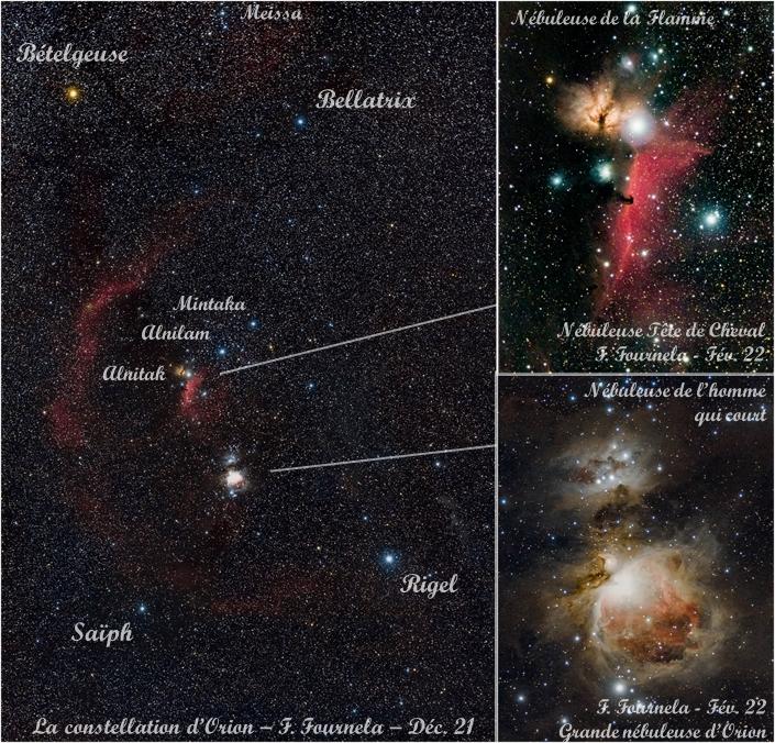 Montage d'Orion Montage d'Orion