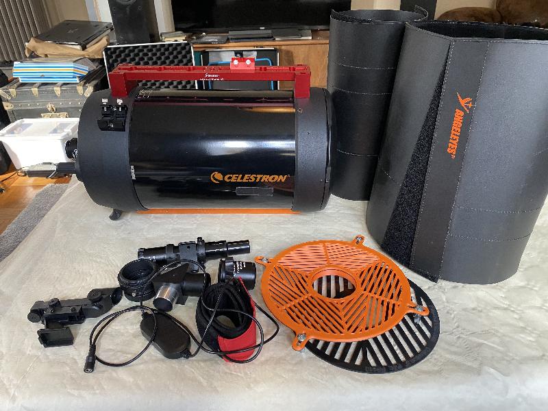 Celestron C8 Fastar + Accessoires