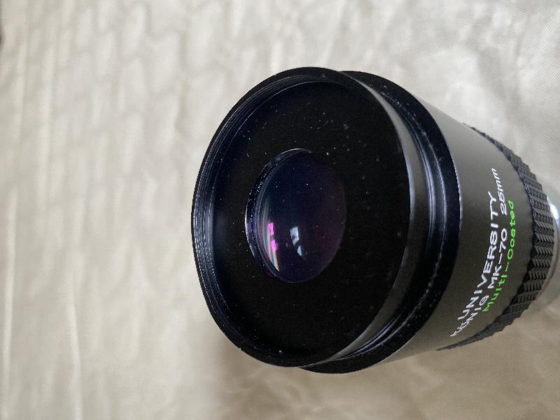Oculaire University Optics U.O König MK-70 25mm / 70° 2 pouces