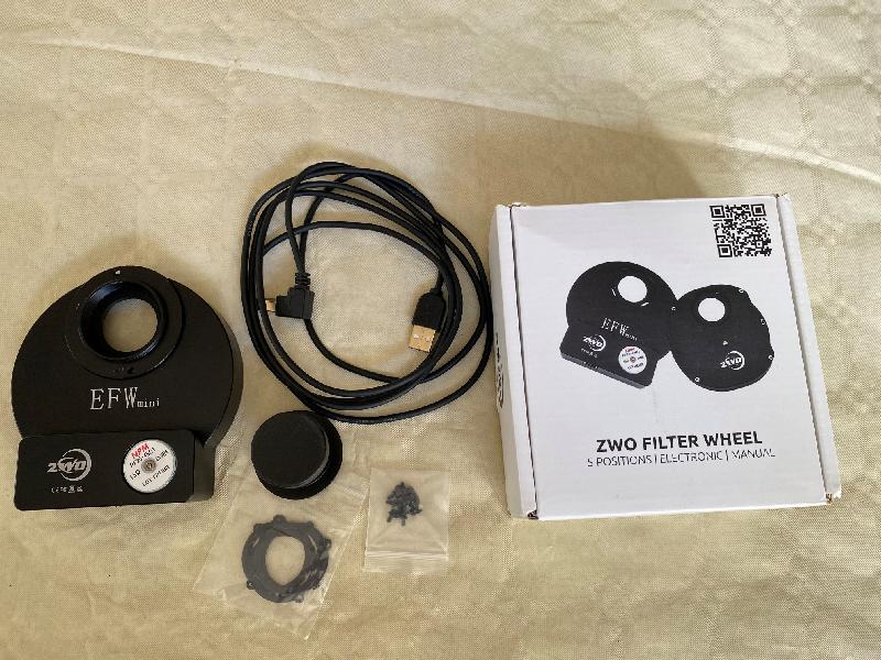 Roue à filtre EFW Zwo 5x 1"25 31.75mm