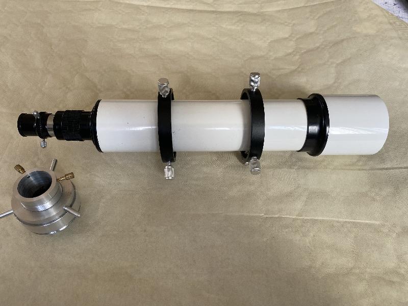 Chercheur/Lunette guide Meade 9*60mm avec anneaux