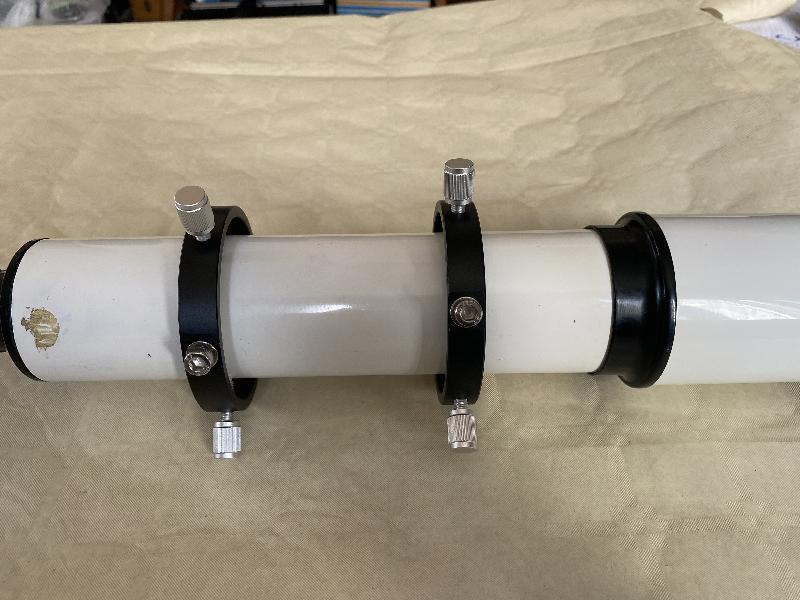 Chercheur/Lunette guide Meade 9*60mm avec anneaux