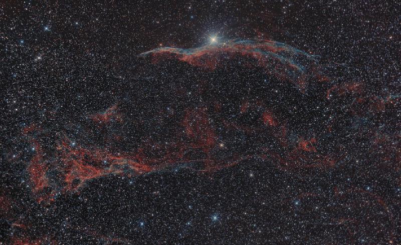 NGC6960 et sa trompette. NGC6960 et sa trompette.