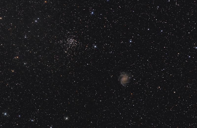 NGC 6946 et son voisinage NGC 6946 et son voisinage