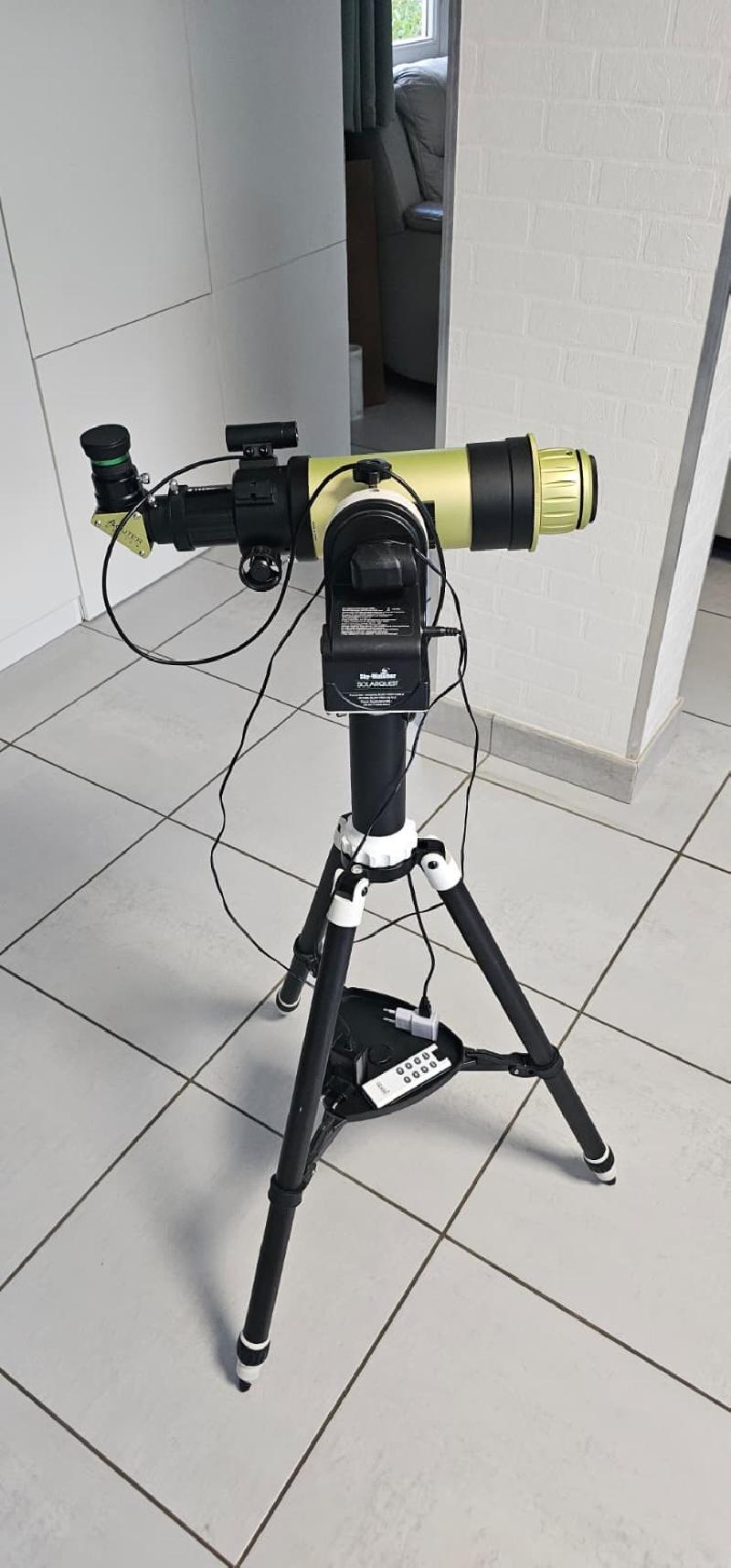 Acuter elite phoenix 40/400 + skywatcher solarquest Acuter elite phoenix 40/400 + skywatcher solarquest