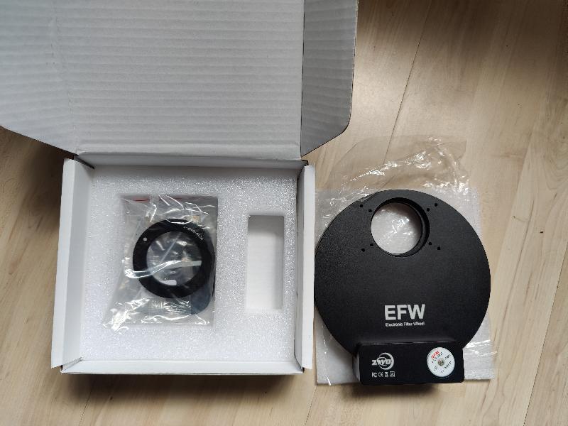 Roue à filtres Zwo 5 x 2" ou 50mm non montés Roue à filtres Zwo 5 x 2" ou 50mm non montés